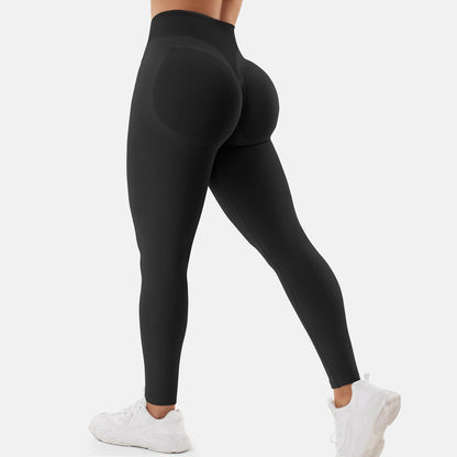 High Waist Plus Size Yoga Wear Fitness Outerwear Sports Running Tights For Women
