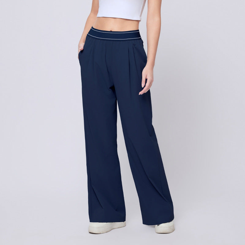 Women's quick-dry relaxed-fit workout pants, colour option 3