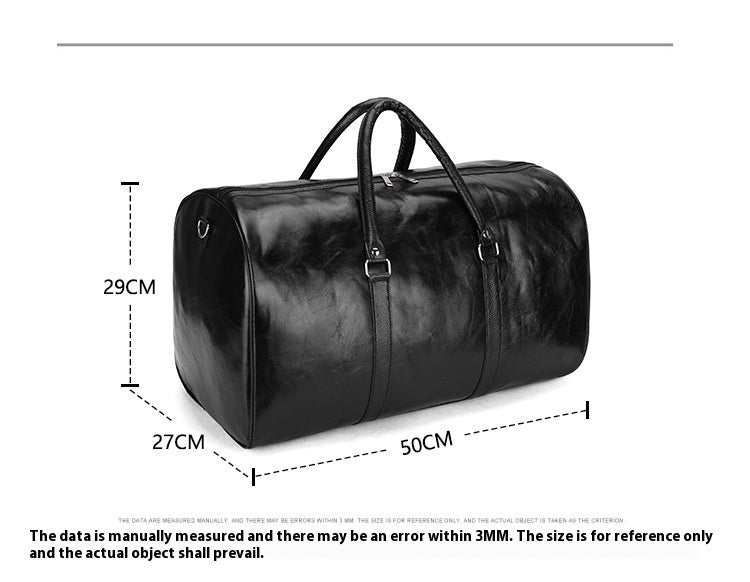 Retro Business Trip Large Capacity Men Sports Gym Bag