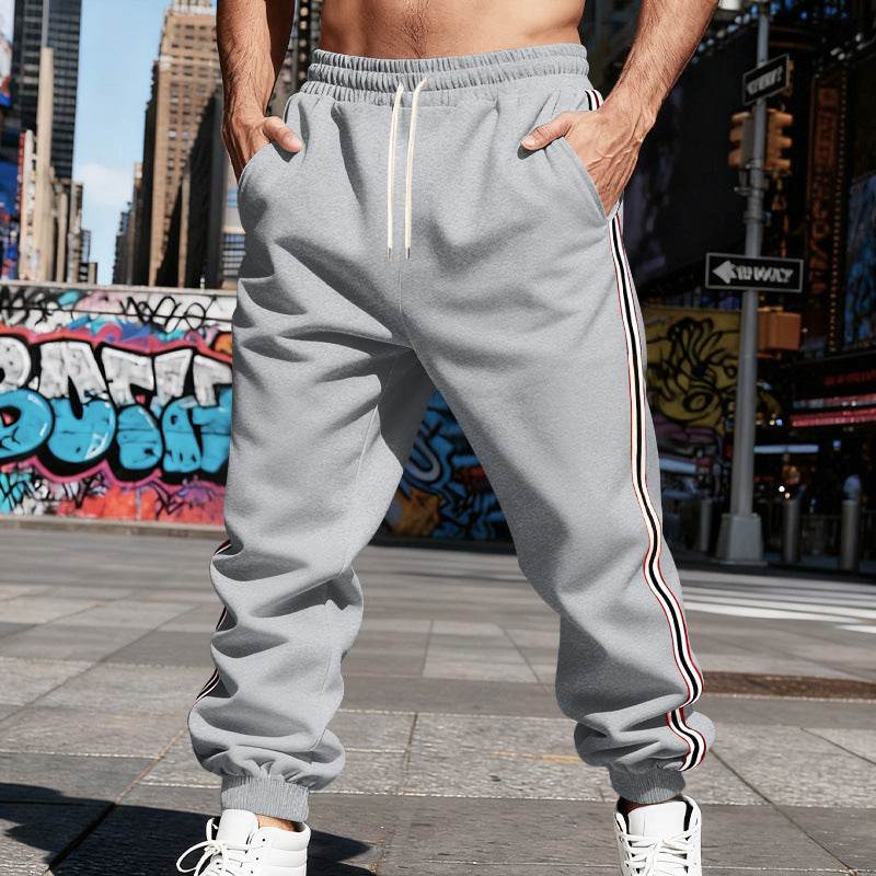 Thickened Fleece-Lined Sweatpants