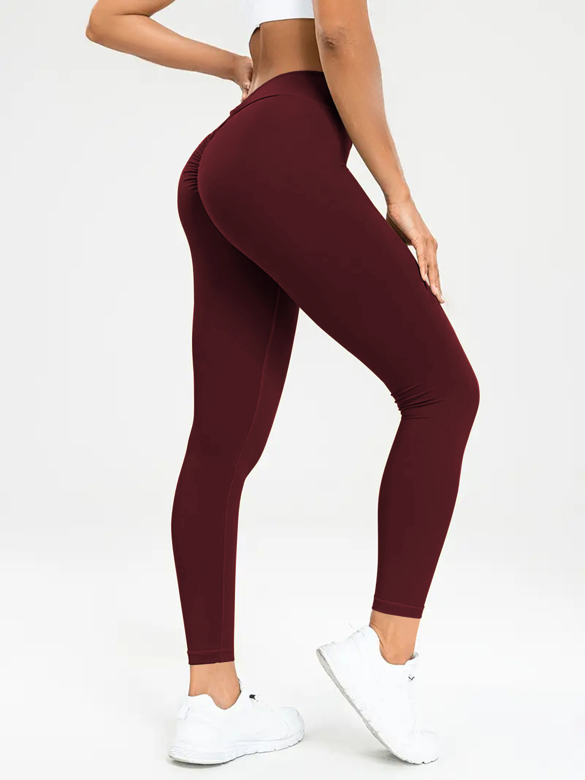 Women’s High‑Waist Yoga Leggings – Elastic Tight Fit