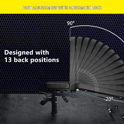 Premium Multi-Functional Strength Training Bench for Home Gy