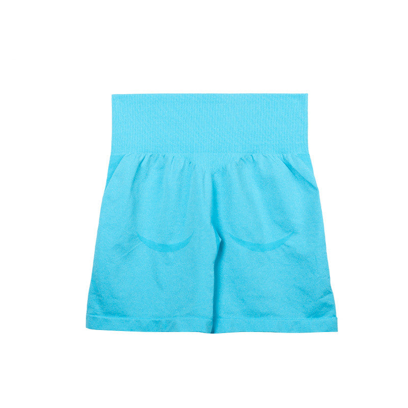 Prism Performance Yoga Shorts – High-Stretch Seamless Fit