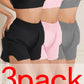 3pcs Cooling Quick-Dry Workout Shorts Breathable, Loose Fit, Perfect For Summer