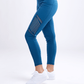 JupiterGear High-Waisted Pilates Leggings with Side Pockets & Mesh Pan