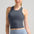 Premium Quick-Dry Sports Vest for Ladies by GearUp - Grey