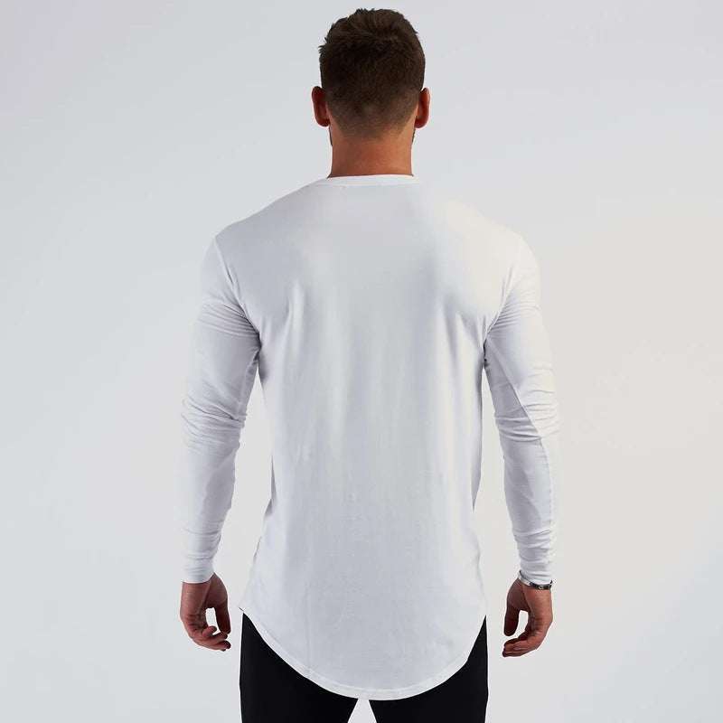 Muscle Workout Sports Long-sleeved T-shirt