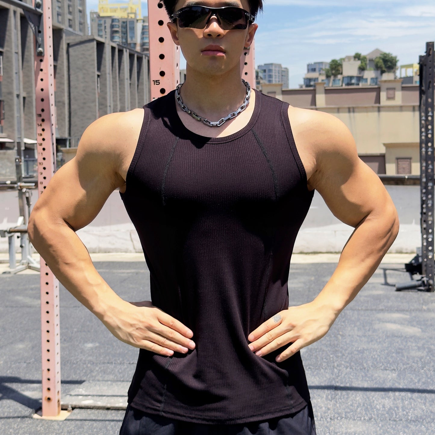 Men's Training Vest - Quick-drying, Breathable, Loose Fit