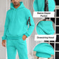 Mens Sweatsuits Sets, Track Suits Men Set, Jogging Suits with Zipper Pockets