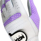 MRX Women Golf Glove Left Handed Golf Gloves Sweat Resistant Soft Cabretta Leather Regular Fit Women Golfer Glove