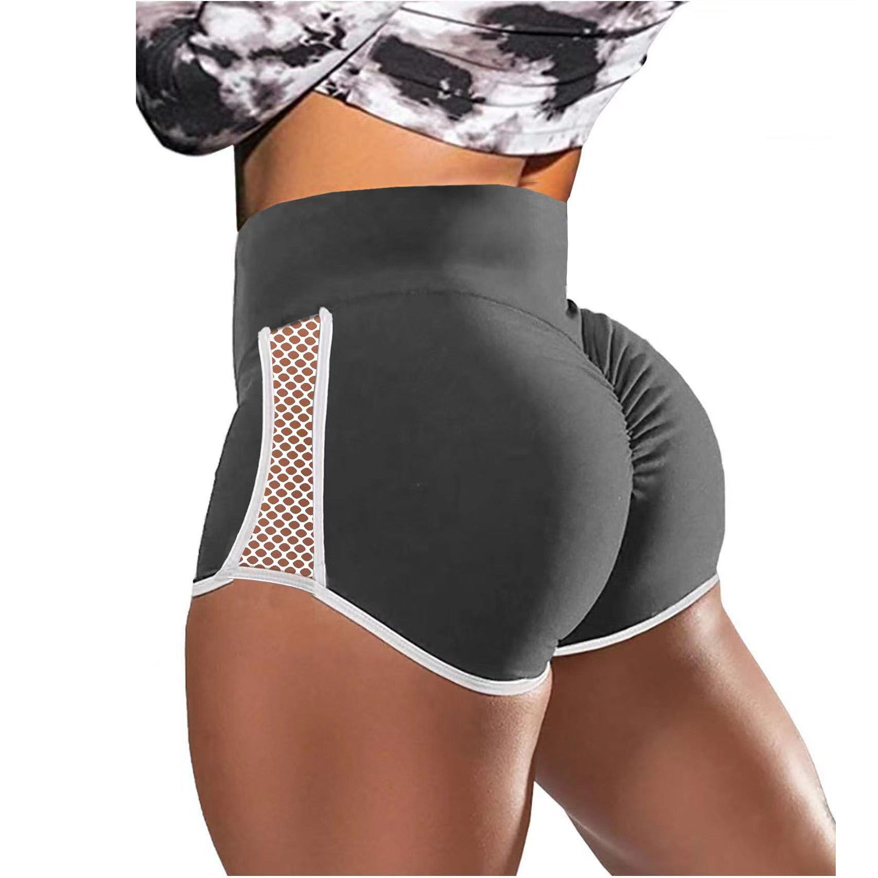 High Waist Shaping Fitness Shorts
