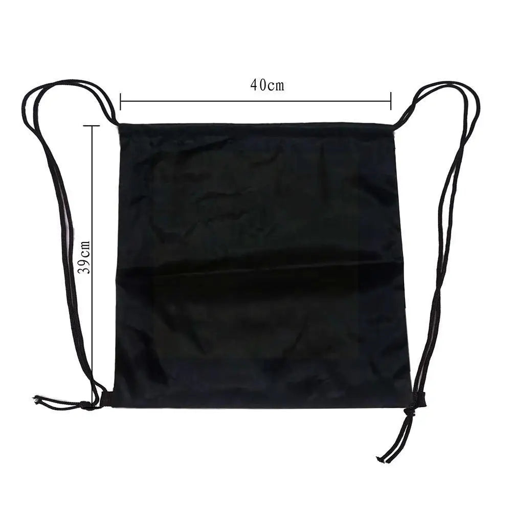 25*20CM Oxford Cloth Drawstring Football Volleyball Carrying Portable Sports Storage Bag Black Bags Soccer Basketball Outdoor