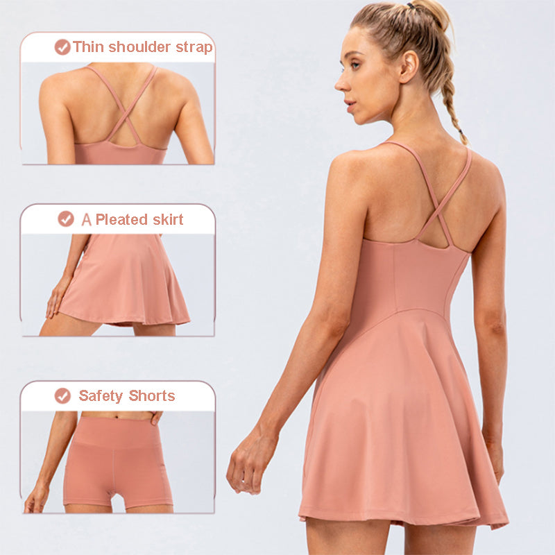 Women's tennis dress with shorts set, photo 7