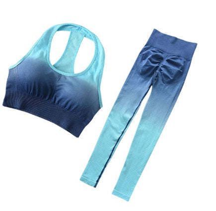 Women’s Seamless Yoga Set – 2-Piece High Waist Gym Outfit