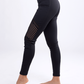 JupiterGear High-Waisted Pilates Leggings with Side Pockets & Mesh Pan