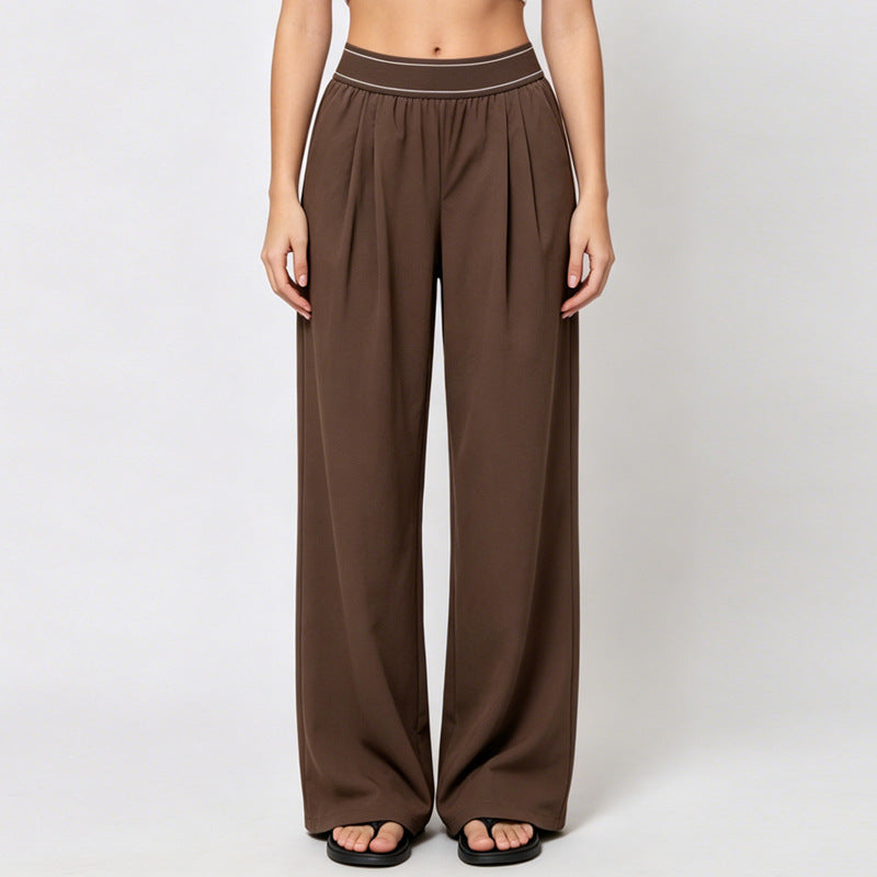 Women's quick-dry relaxed-fit workout pants, colour option 1