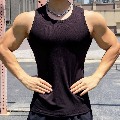 Men’s Elite "Core-Dry" Cotton Workout Tank