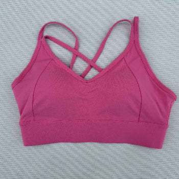 Fixed Integrated Anti-shock Sports Bra Yoga Vest