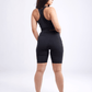 JupiterGear High-Waisted Workout Shorts with Pockets & Criss Cross Des
