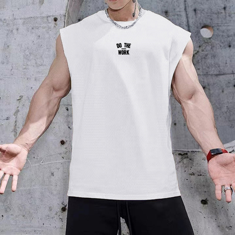 Fashion Men's Fitness Sports Quick-drying Vest