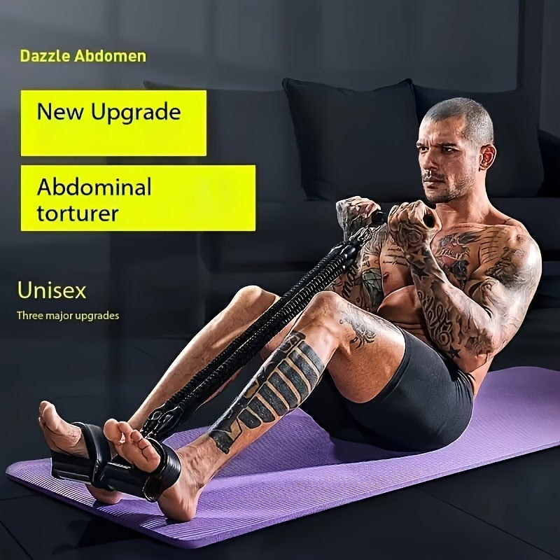 High‑Resistance Fitness Bands with Pedals for Full‑Body Training