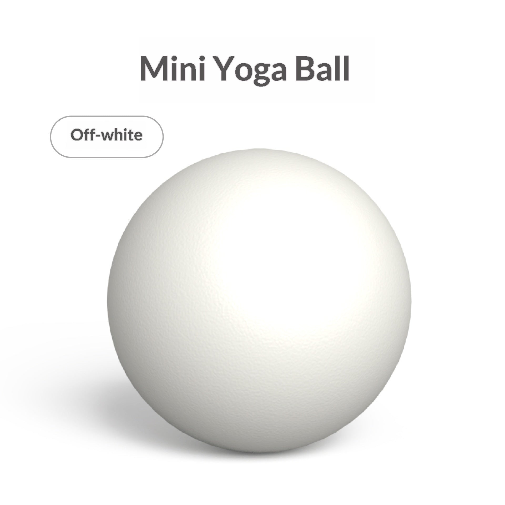 Pro-Grip 25cm Mini Yoga Ball – Anti-Burst & Frosted Stability Ball
