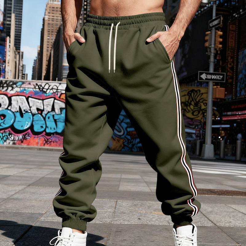 Thickened Fleece-Lined Sweatpants