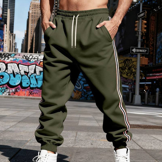 Thickened Fleece-Lined Sweatpants