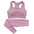 Women's seamless crop top and leggings set, colour option 10