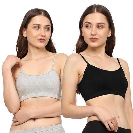 PETAL BEAUTY Cotton Sports Bra Combo Sets (Size-2XL)