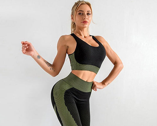 6 Colors Yoga Sport Bra Sexy Back Padded Cross Straps Top Shockproof