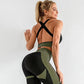 6 Colors Yoga Sport Bra Sexy Back Padded Cross Straps Top Shockproof