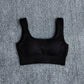 Yoga Bra Vital Seamless Sports Bra Medium Support Running Racerback