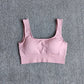 Yoga Bra Vital Seamless Sports Bra Medium Support Running Racerback