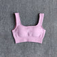 Yoga Bra Vital Seamless Sports Bra Medium Support Running Racerback