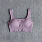 Yoga Bra Vital Seamless Sports Bra Medium Support Running Racerback