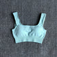 Yoga Bra Vital Seamless Sports Bra Medium Support Running Racerback