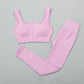 Women's sportswear High Waist Sports Bra+ Legging Gym Clothing