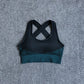 6 Colors Yoga Sport Bra Sexy Back Padded Cross Straps Top Shockproof