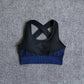6 Colors Yoga Sport Bra Sexy Back Padded Cross Straps Top Shockproof