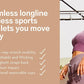 Women's Wirefree Padded Yoga Bras Strappy Sexy Longline Sports Bra
