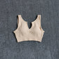 Seamless Sport Bra Women's Lingerie Fitness Yoga Running Vest