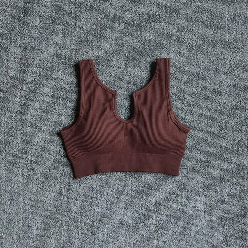 Seamless Sport Bra Women's Lingerie Fitness Yoga Running Vest