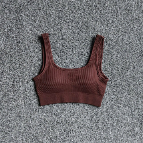Seamless Sport Bra Women's Lingerie Fitness Yoga Running Vest