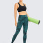 Women's Strappy Sports Bras V Neck Medium Impact Wirefree Padded Yoga