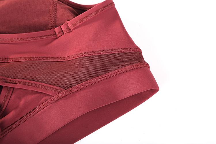 Women's Strappy Sports Bras V Neck Medium Impact Wirefree Padded Yoga
