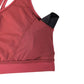 Women's Strappy Sports Bras V Neck Medium Impact Wirefree Padded Yoga
