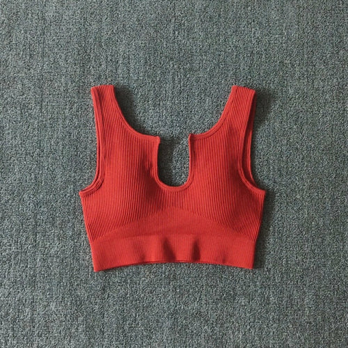 Seamless Sport Bra Women's Lingerie Fitness Yoga Running Vest