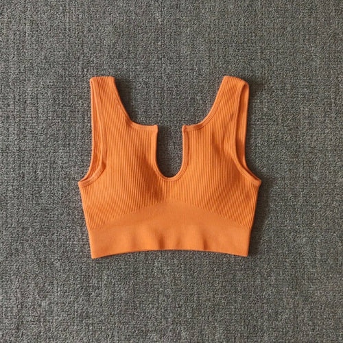 Seamless Sport Bra Women's Lingerie Fitness Yoga Running Vest