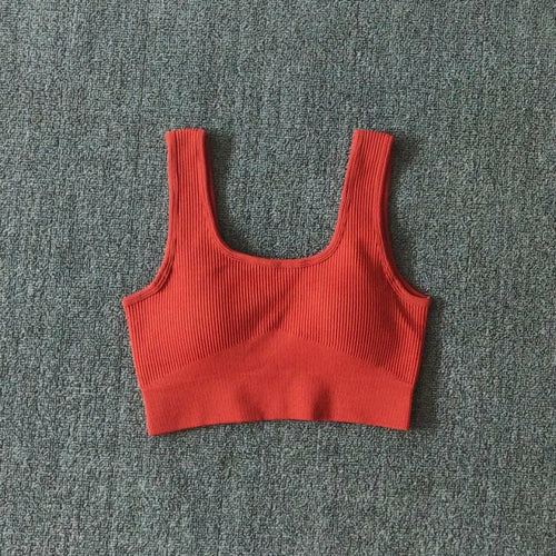 Seamless Sport Bra Women's Lingerie Fitness Yoga Running Vest
